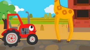 Красный Трактор и Веселый Песик: Приключения на Ферме