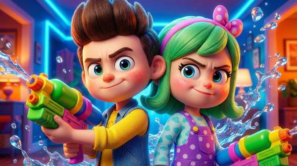 Брат и сестра — вечный движ | Шумный дом, шалости и смех