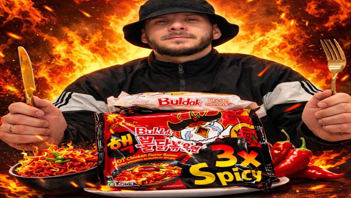 Я ПОЖАЛЕЛ ... Пробую самую острую лапшу BULDAK