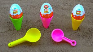 Игрушки Киндер Сюрприз | Учим Названия Цветов | Английский Для Малышей | Развивающий Мультик