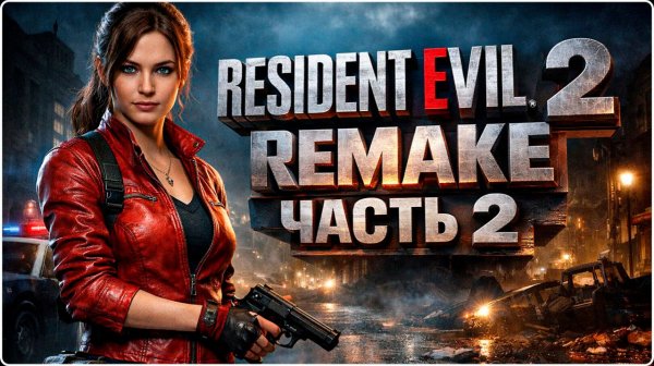 Resident Evil 2 Remake - Полное Прохождение ☣️Второй Стрим RE2 ☣️ #RE2 #Стрим
