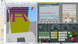 Урок 04. Фрезы разной длины, привязка. Симулятор FANUC фрезерный, 0iM