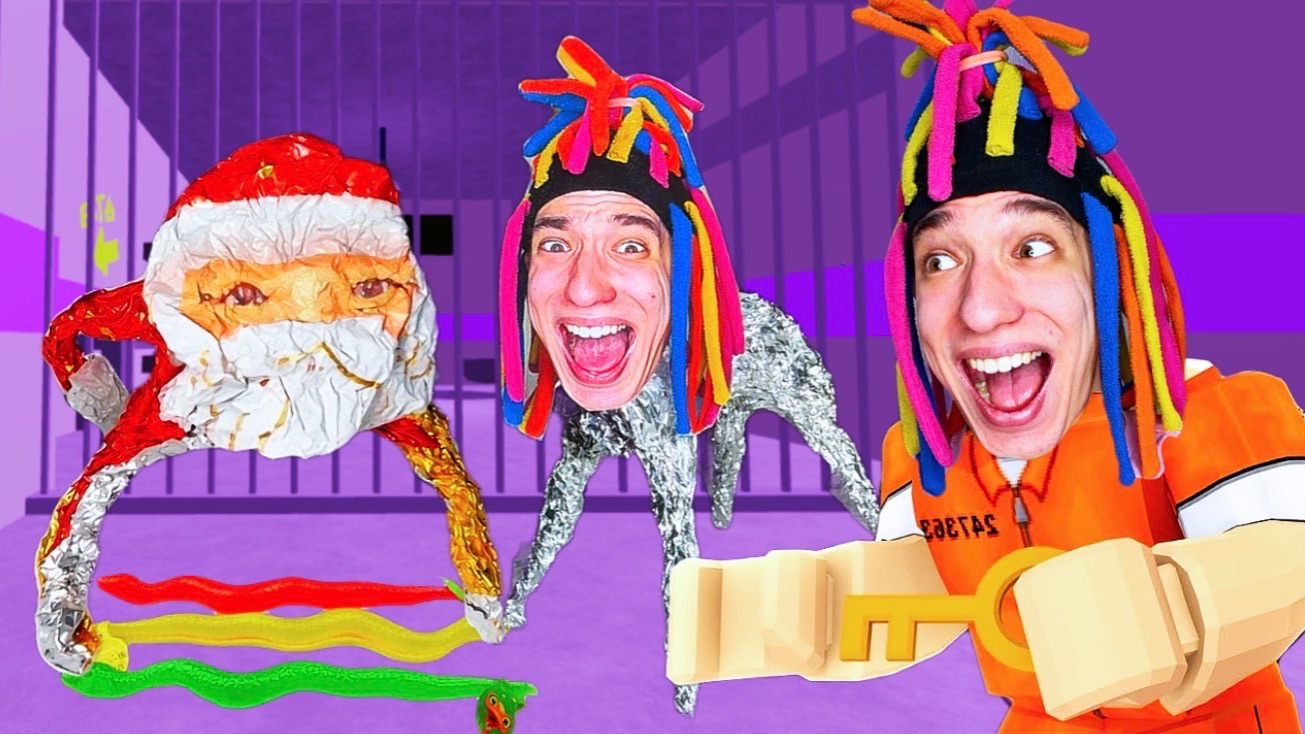 КИТАЙКА СТАЛ ГУГУ ГАГОЙ ПОБЕГ ИЗ ТЮРЬМЫ В ROBLOX! смотреть онлайн