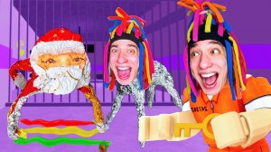 КИТАЙКА СТАЛ ГУГУ ГАГОЙ ПОБЕГ ИЗ ТЮРЬМЫ В ROBLOX!