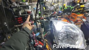 Фары Ford Fusion bi led Zorkiy G11 + DRL.