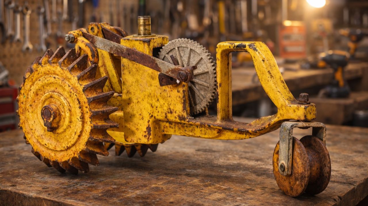 Реставрация винтажного передвижного дождевателя: полное восстановление и тест в работе смотреть онлайн