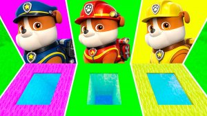 😱 ВЫБЕРИ ЯМУ И НЕ УПАДИ! КРЕПЫШ ПОЛИЦЕЙСКИЙ, ПОЖАРНЫЙ, СТРОИТЕЛЬ МАЙНКРАФТ