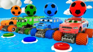 Мультяшки про машинки – Мультяшки для малышей – Мультяшки для детей – Песенки для детей и малышей