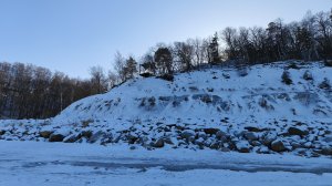 Песчаная гора на берегу Балтийского моря. Отрадное. Светлогорск