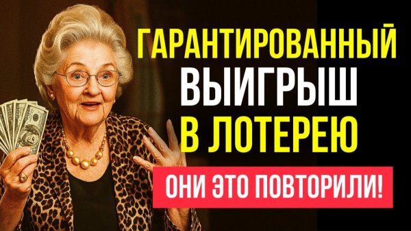 06. ФОРМУЛА ВЫИГРЫША в ЛОТЕРЕЮ, которая действительно работает (ПРОВЕРЕНО) — Хелен Хадселл