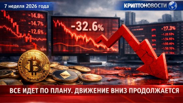 Обзор крипторынка. 7 неделя 2026 года