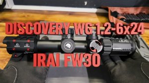 мой новый аксессуар для пневматики 🤙 DISCOVERY WG 1.2-6x24 IRAI FW30 🤔