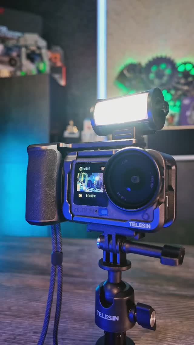 КлеткаTelesin DJI Action 6 Action 6 Grip Set и набор фильтров смотреть онлайн