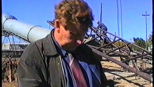 подьем водонапорной башни Поспелиха 1999г