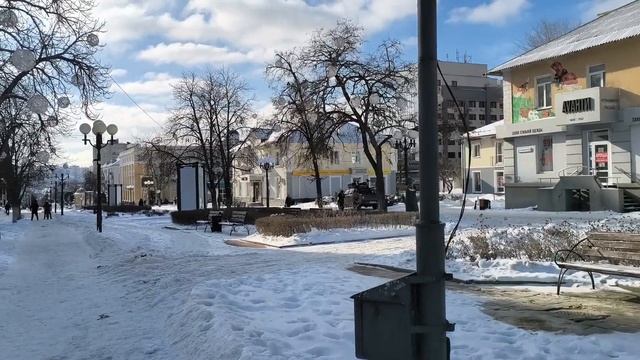 Заснеженный Белгород 09.02.26. смотреть онлайн