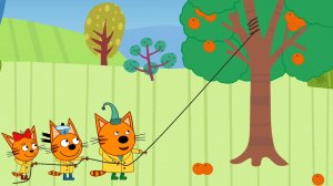 Три кота.Три кота больше путише. Часть 8. Игры для детей. мультик три кота.
