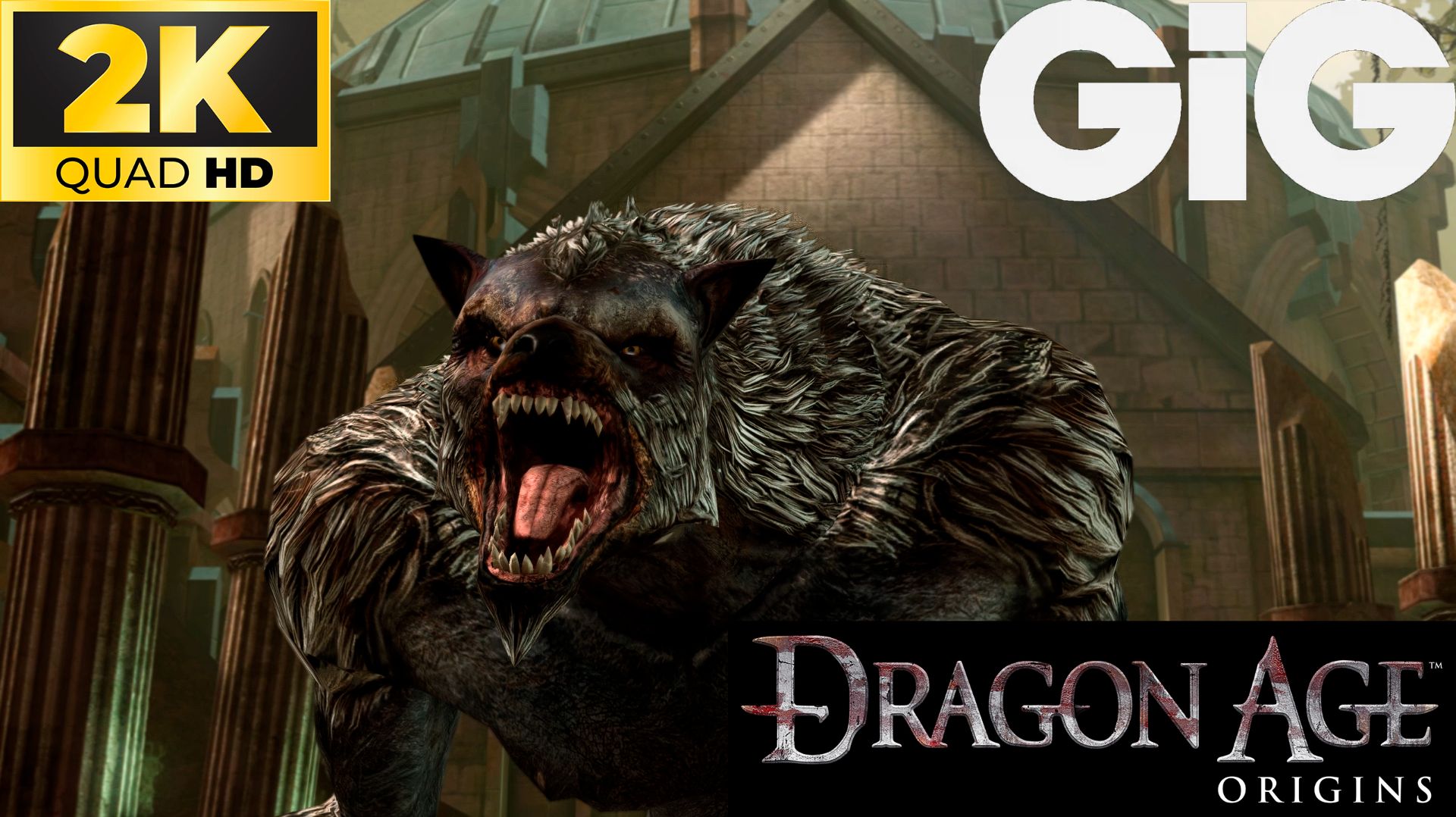 Dragon Age Origins Ремастер в 2K #13 - Руины в Бресилиане