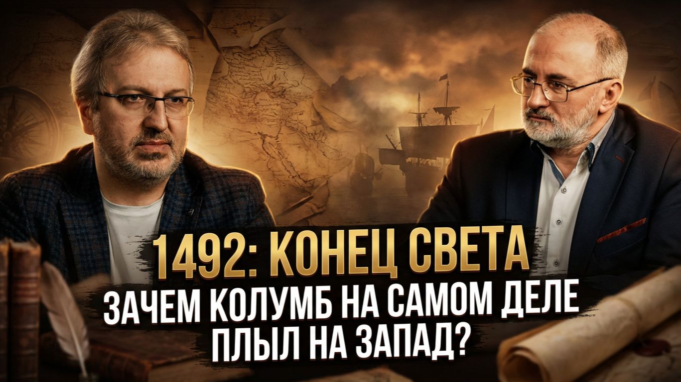 1492: КОНЕЦ СВЕТА. Зачем Колумб на самом деле плыл на Запад? | Вардан Багдасарян смотреть онлайн