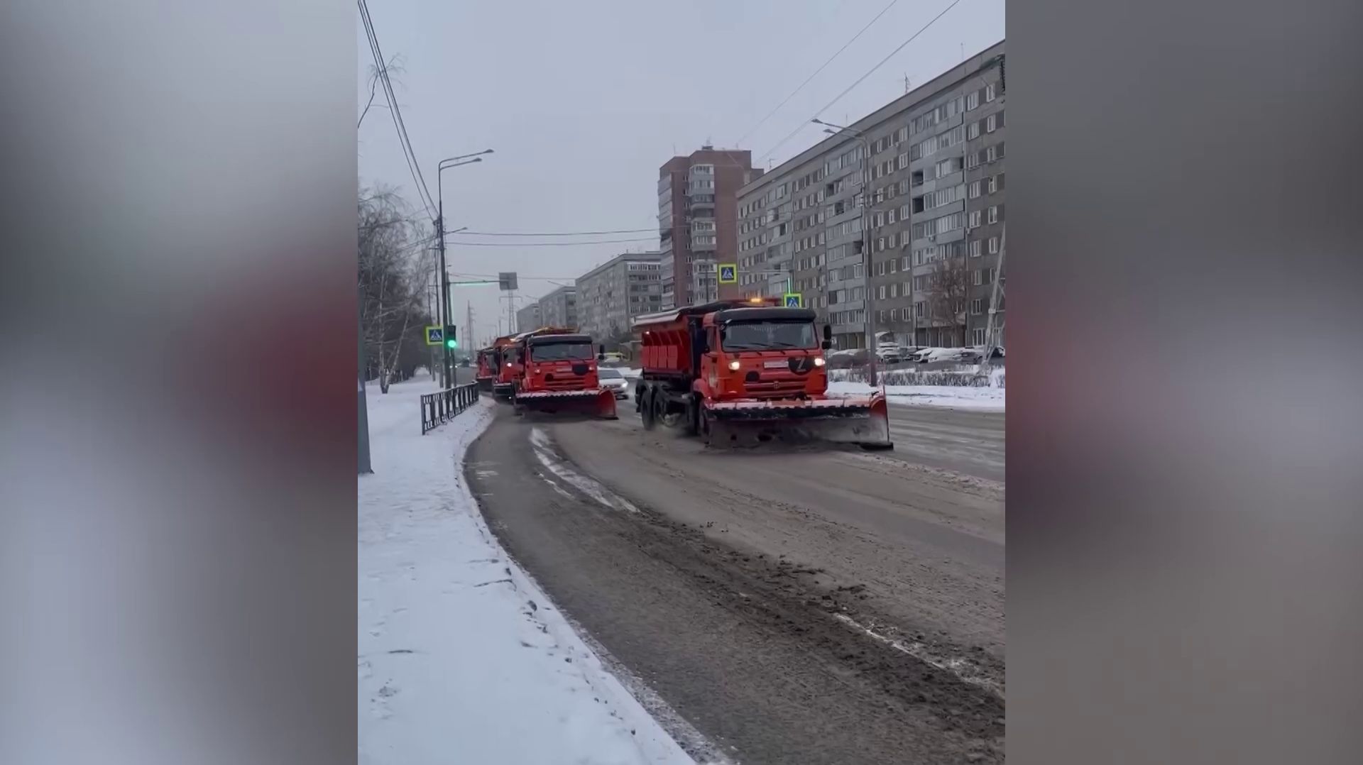 КРАСНОЯРСКИЕ УЛИЦЫ УБИРАЮТ ОТ СНЕГА смотреть онлайн