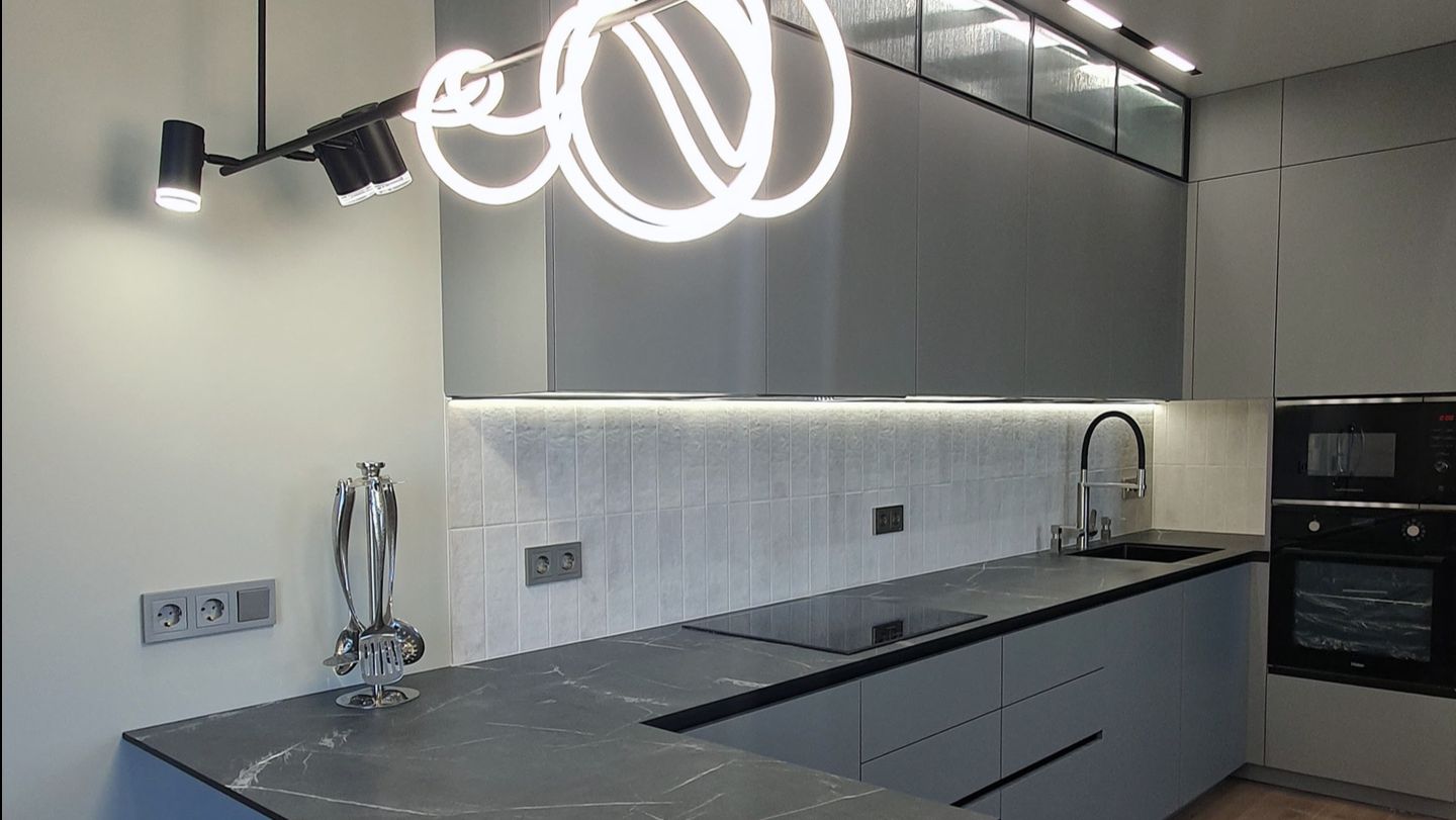 Дизайнерская кухня-гостиная смотреть онлайн