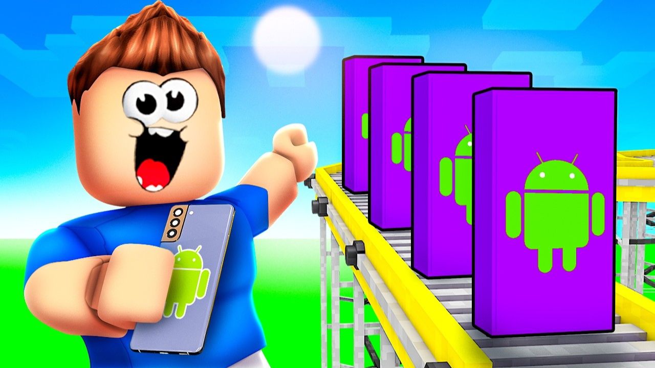 Я Создал ЗАВОД СМАРТФОНОВ и РАЗБОГАТЕЛ в Роблокс!🤑 Roblox смотреть онлайн