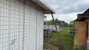 Собрали дом из SCIP панелей