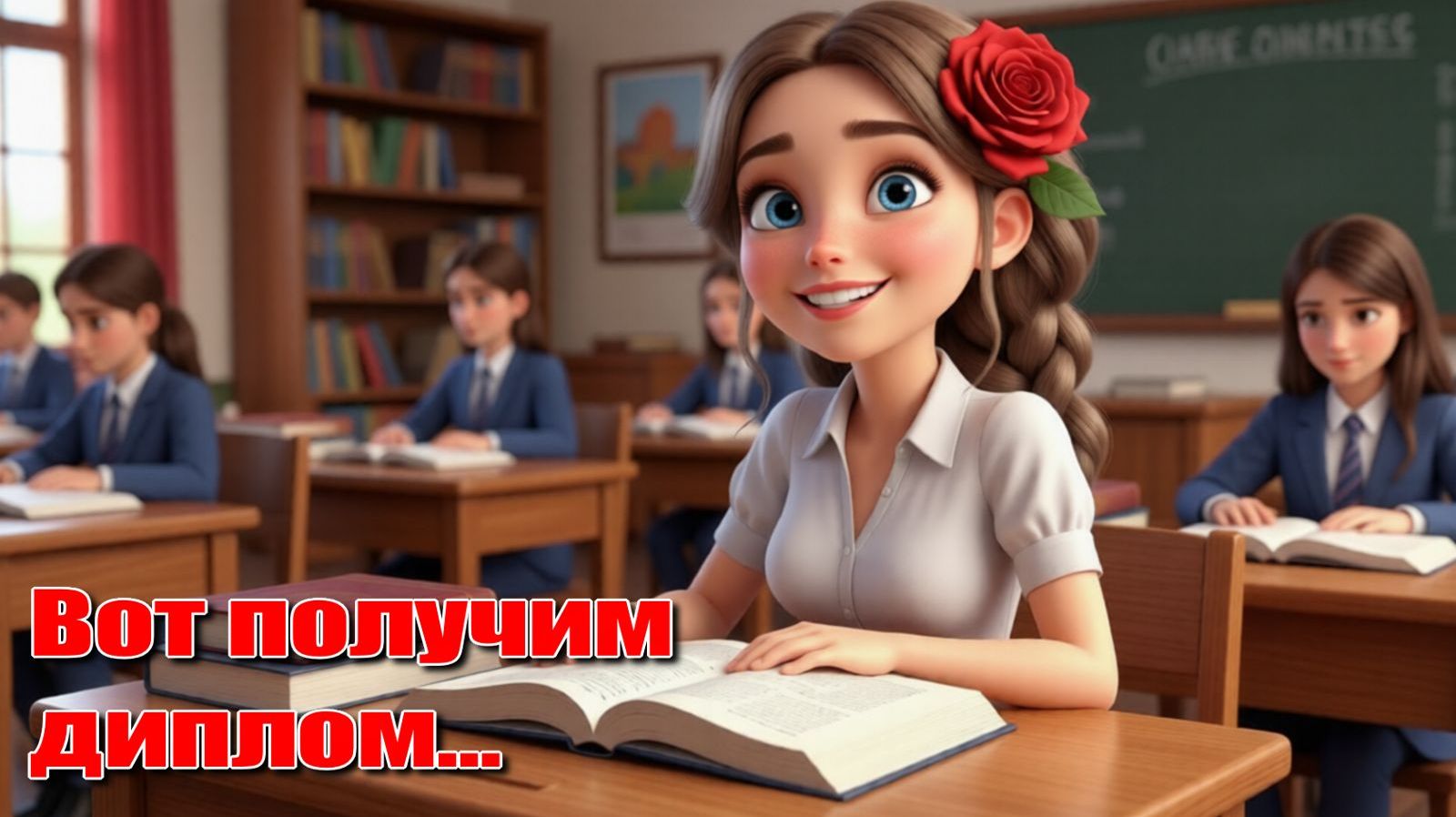 Вот получим диплом... Песни ИИ. #Нейросетьклипы #музыкаИИ #Нейросетьпесни смотреть онлайн