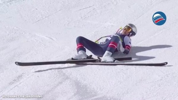 Разбилась на Олимпиаде: горнолыжница Линдси Вонн эвакуирована вертолетом после падения