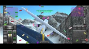 Полет на самолёте со СПЕЦЭФФЕКТАМИ