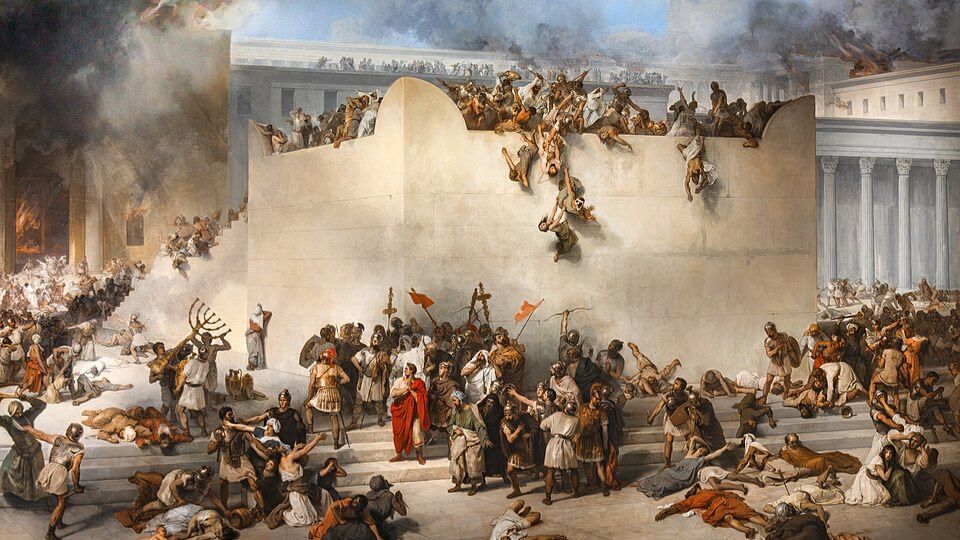 Осада римскими войсками Иерусалима в 70-м году до н.э. (2023)