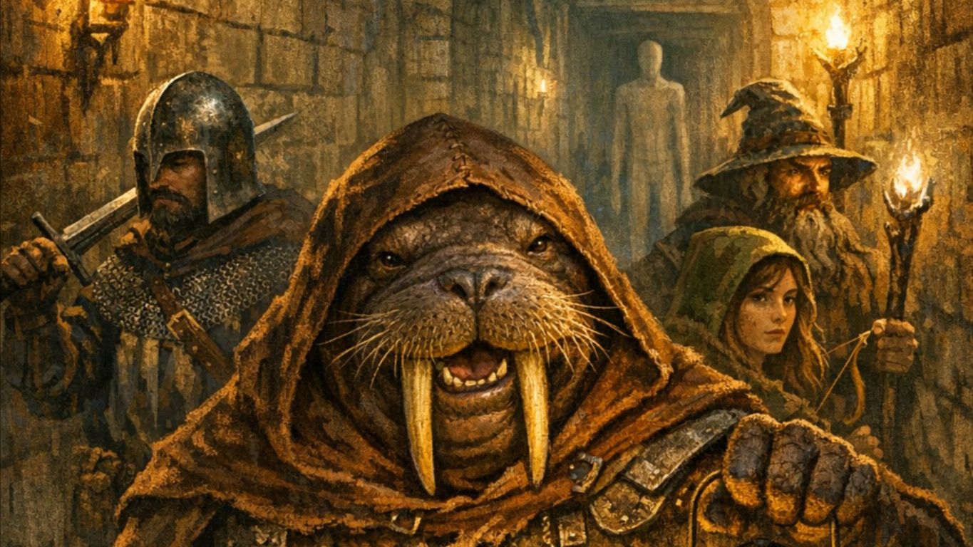 Хитрый морж в Backrooms: Escape Together — леденящие коридоры и смелые решения