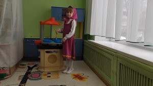 МБДОУ ДС 320.Челябинск. Новоселова Юля, 6 лет. Песня "Про варенье" из мультфильма" Маша и медведь".