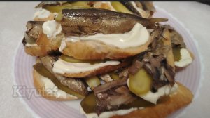 Вкуснейшие бутерброды. Классика из далекого СССР.