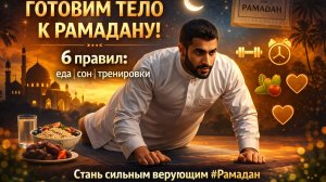 Как подготовить тело к Рамадану. 6 важных шагов