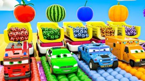 Мультяшки про машинки – Песенки для детей и малышей – Мультяшки для малышей – Мультяшки для детей