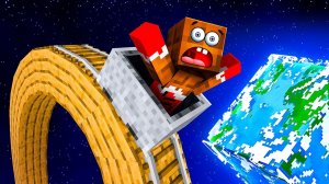 МЫ ПОСТРОИЛИ ГОРКИ НА ЛУНЕ! 🤯 МАЙНКРАФТ