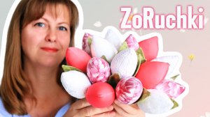 Рукотворная весна: шьём тюльпаны к 8 Марта