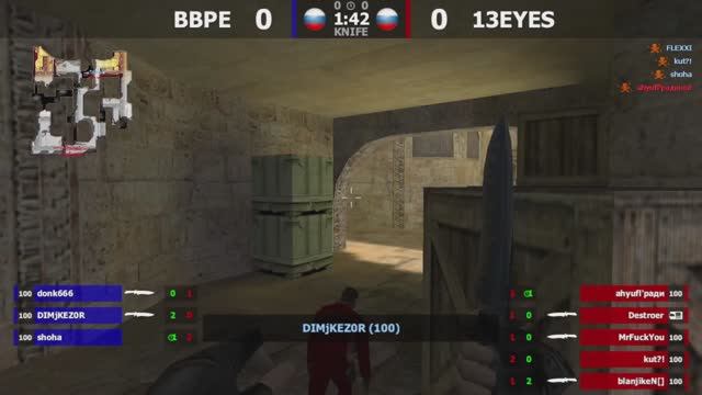 BBPE -vs- 13EYES | Групповой Этап | MONEY CUP#1 | @kn1feTV