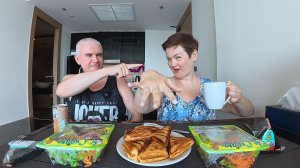 Мукбанг муж ОГОЛОДАЛ без меня! Что он ВЫТВОРЯЛ 3 ч пока меня НЕ БЫЛО! Семейный обед в Таиланде