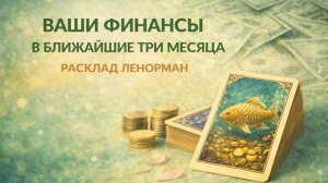 👛 ВАШИ ФИНАНСЫ В БЛИЖАЙШЕЕ ВРЕМЯ? Что ждать в деньгах - расклад Ленорман.