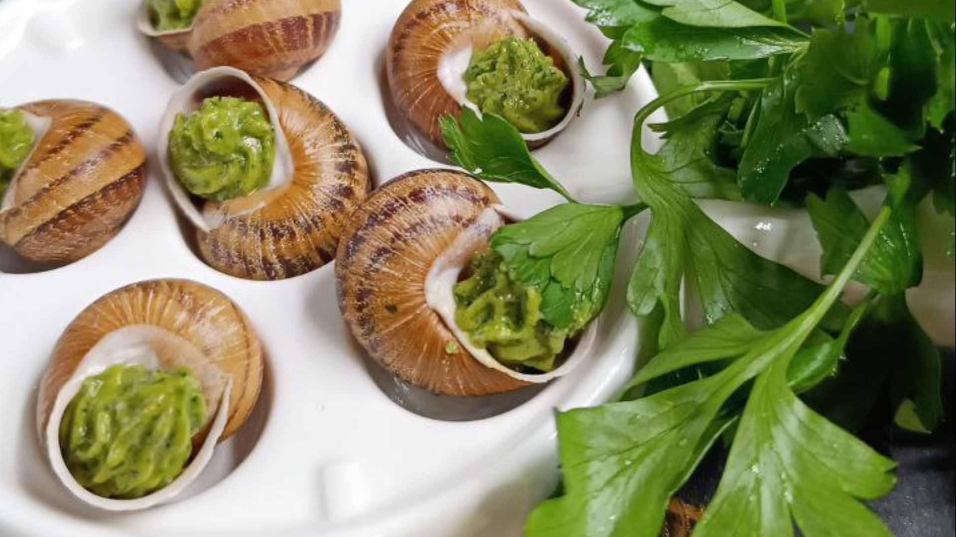 Как мы готовим Эскарго. Дом Улитки. Улитки по-бургундски. Чесночное масло