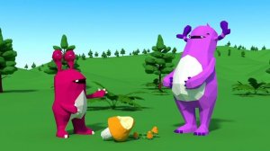 Мультсериал "Рогач и Моргач", 2 серия - "Грибы"