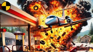 САМЫЕ ЭПИЧНЫЕ ЭКСТРЕННЫЕ ПОСАДКИ САМОЛЁТА #7 | BeamNG Drive - Эпичные сюжеты в игре