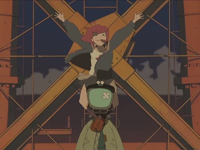 FLCL (HD) | Потерянный рай | Ария (ремастер, в хорошем качестве) смотреть онлайн