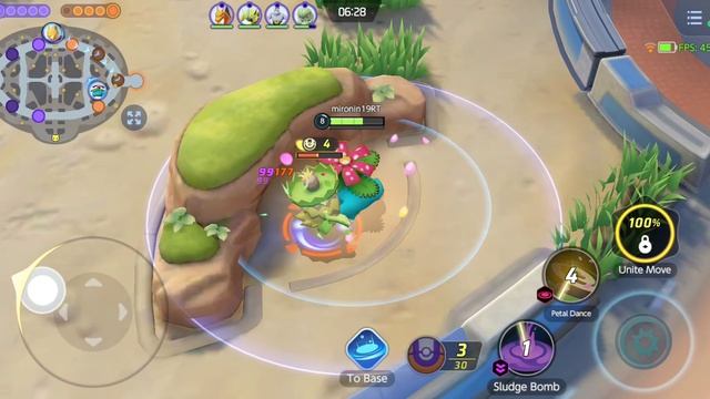 я возрощяюсь! pokemon unit или же покемоба ТЕСТ ВЕНУЗАВРА