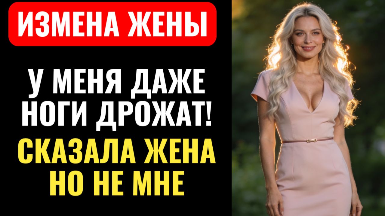 «СКАЖИ СПАСИБО, ЧТО Я ВООБЩЕ ВЕРНУЛАСЬ!» — сказала жена после ночи с ДРУГИМ. АУДИОРАССКАЗ. смотреть онлайн