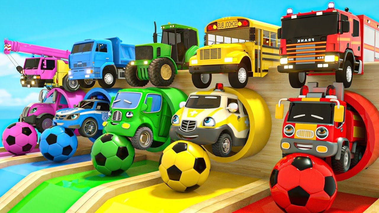 Мультяшки для детей и малышей про машинки