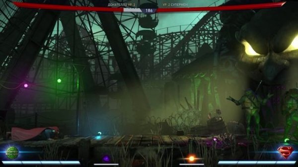 Injustis 2 Super man vs Donatello