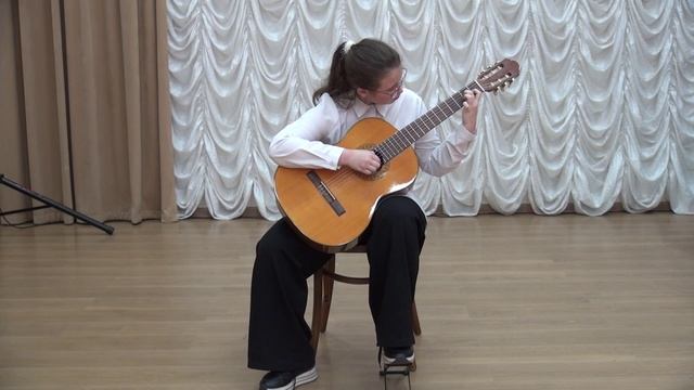 Аверьянова Милана, г. Куйбышев Новосибирская обл. - Малагуэнья