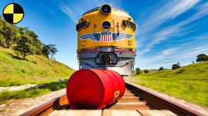 ПОЕЗДА и АВТОМОБИЛИ #8 | BeamNG Drive - Эпичные сюжеты в игре